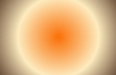 orange white ring summer gradient , template empty space , grainy noise grungy texture color gradient rough abstract background shine bright light and glow