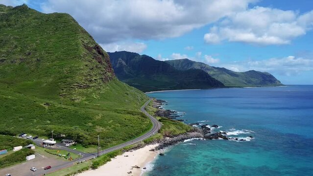 ohau west side aerial shot