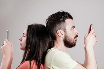 Intimately isolated by their personal smartphone engagement