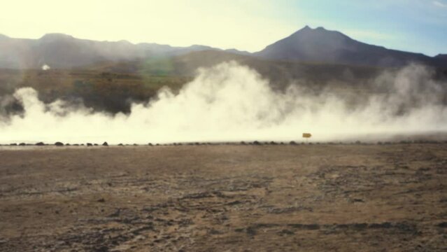 Tatio geysers in the Atacama desert, Chile