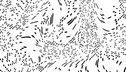 Abstract black halftone dpts overlay with a transparent background. Png overlay background