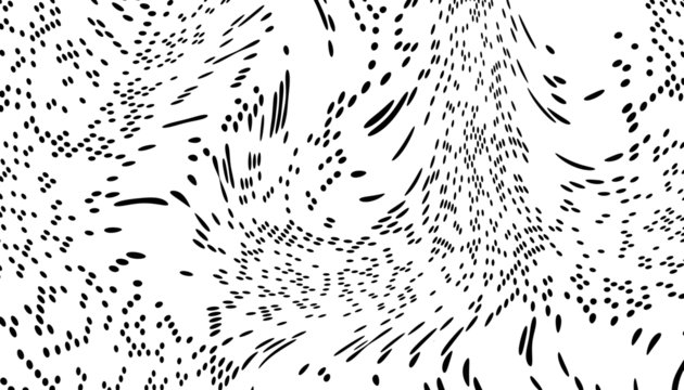 Abstract black halftone dpts overlay with a transparent background. Png overlay background