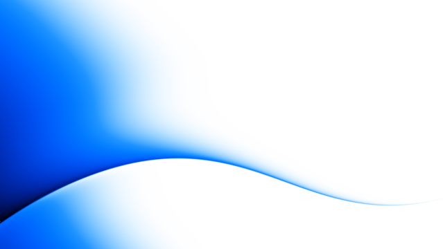 Blurred transparent gradient background. Elegant blue wavy line on Transparent png overlay background