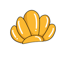 The Summer icon for holiday or travel concept.