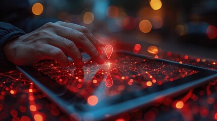 Smart logistics import export and transportation industrial concept, Global business logistics technology network distribution on world map background, Smart logistics