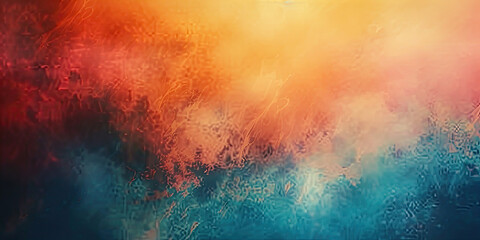 Obraz premium Misty blur background, graphic resource abstract blurred backdrop, digital art moody empty space colors, generated ai