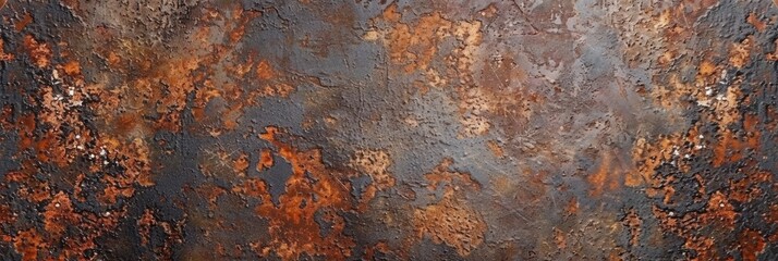rusty old metal texture