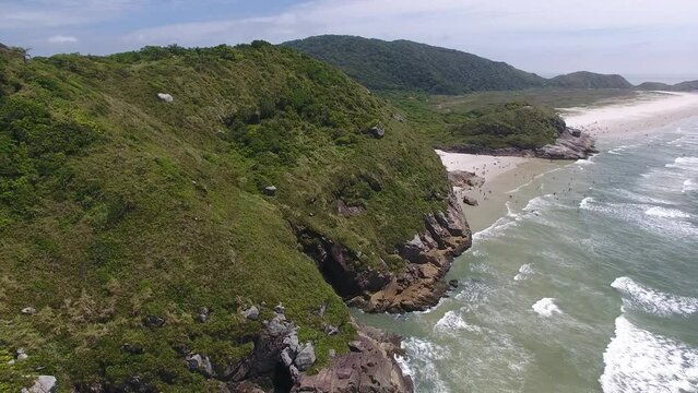 Encantadas Beach and Boia Beach - Ilha do Mel - Paranagu&aacute;, Paran&aacute;, Brazil