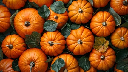 Obraz na płótnie Canvas pile of pumpkins
