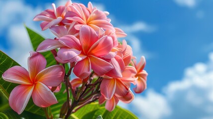 Evoke the sweet and intoxicating fragrance of plumeria flowers, a signature scent of tropical vacations