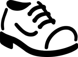 Fototapeta premium shoes icon