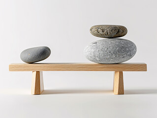 a balance between two rocks