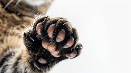 Obraz premium Cat Paw AI generative