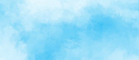 Obraz premium Gradient light white sky background with fluffy clouds .Nature landscape in environment day horizon skyline view .cloudy in sunshine calm bright winter air background.
