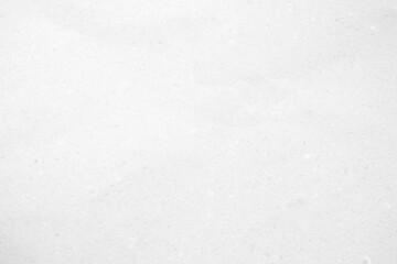 White recycled craft paper texture as background. Grey paper texture, Old vintage page or grunge vignette of old newspaper. Pattern rough art creased grunge letter. Hardboard with copy space for text.