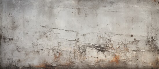 Aged concrete wall with a textured surface suitable for use as a background in visual designs. Copy...