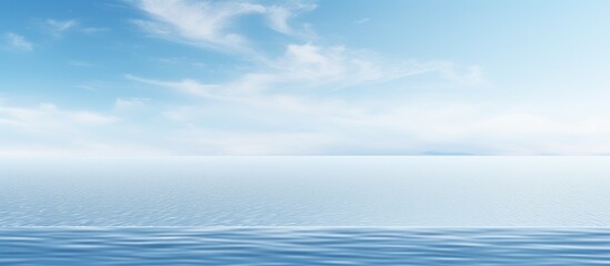 Obraz premium A serene and minimalist copy space image featuring a water backdrop