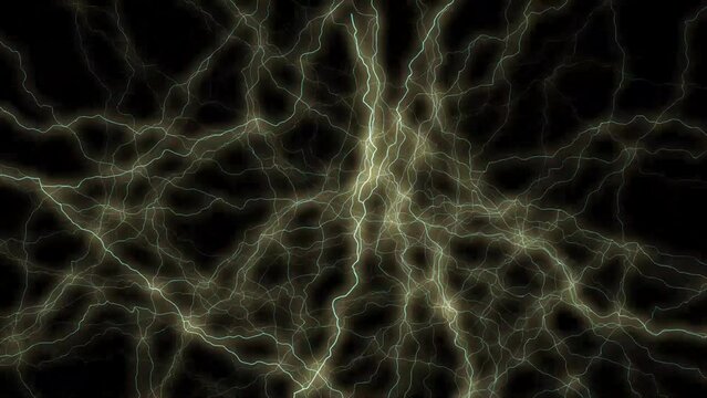 Electric Abstract Background Loop Digital Rendering