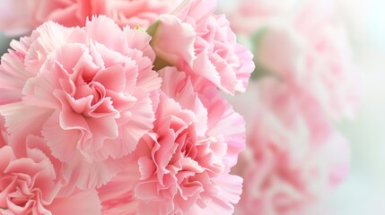 pink carnation flowers bouquet