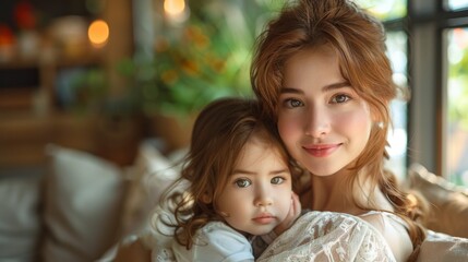 Fototapeta premium Happy Holiday of Mother's Day .