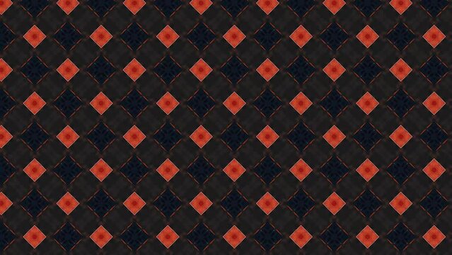 Delight your audience with captivating visuals as abstract pixel pattern backgrounds slide seamlessly in 4k footage.