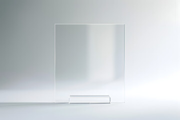 clean, acrylic glass sheet, 