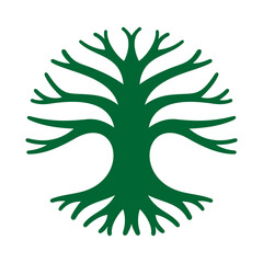 Tree Vector Logo Design Template