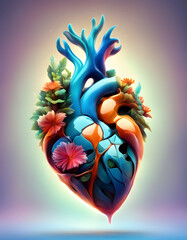 A broken heart from being hurt countless times.