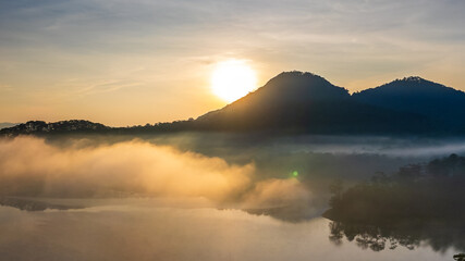 Dalat City Magical views during golden hours