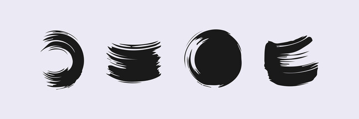 paint brush stroke splash or creative shape for social media