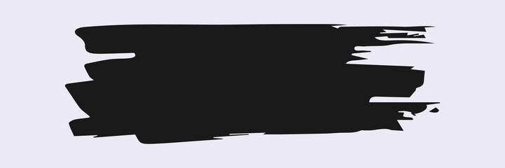 ink Brush Stroke, Dirty textures of banners, boxe, frames and design element