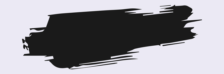 ink Brush Stroke, Dirty textures of banners, boxe, frames and design element