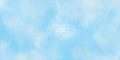 watercolor abstract texture with white clouds and blue sky, shiny and clear painted light blue clouds watercolor background, sky clouds for wallpaper backdrop background.	
