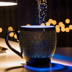cup of tea on the table