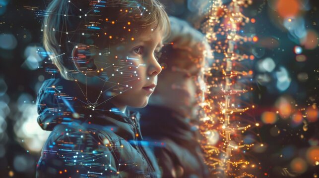 Genetic engineering becomes commonplace, allowing parents to choose the traits of their children