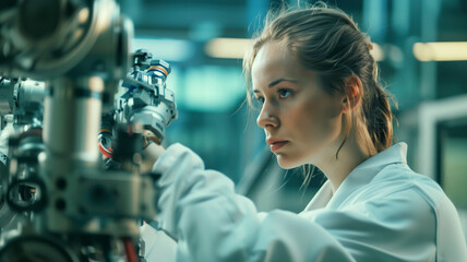 Scientist/Engineer in the Lab 