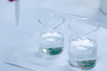 Basic Concepts of Preparing Solutions of standard chemical solvents in the laboratory.