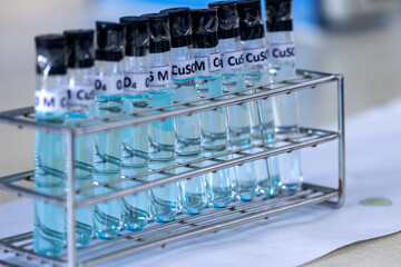 Basic Concepts of Preparing Solutions of standard chemical solvents in the laboratory.