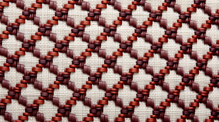 Fototapeta premium checkered pattern consisting of small even square fabric pattern graphics poster background