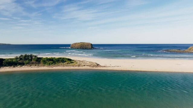 Minnamurra River and Rangoon Island, NSW, Australia