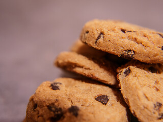 素材広告　文字入れ　チョコチップクッキー
