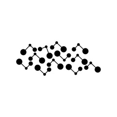 Abstract Technology symbol vector icon on white background