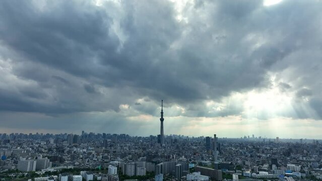 東京の風景　空撮