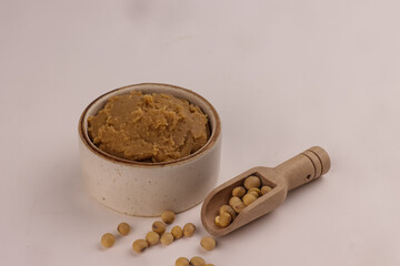 Miso is  Japanese Traditional Paste Made From Fermenting Soybean.
