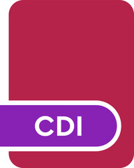 CDI File format icon  Old Brick fill V1