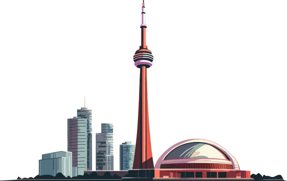 PNG CN tower canada architecture building outdoors