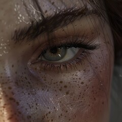 photorealistic raw of scrollers 