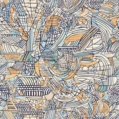 Obraz premium Geometrical pattern | Triangular pattern | square shape and line pattern