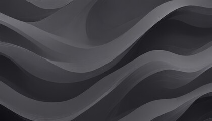 unobtrusive colorful modern curvy waves background illustration with dark slate grey, ash grey and dark grey color