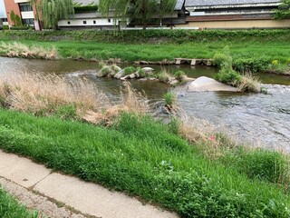 岩手の中津川流域の景色